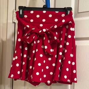 Red Polka Dot Skirt